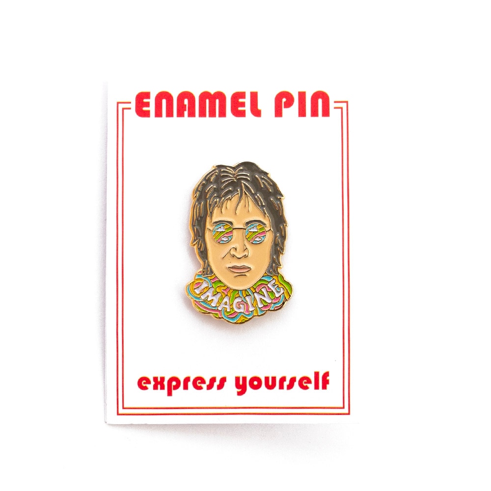 Fashion Accessories, The Found, Enamel Pin, Accessories, Women, John Lennon, 352862